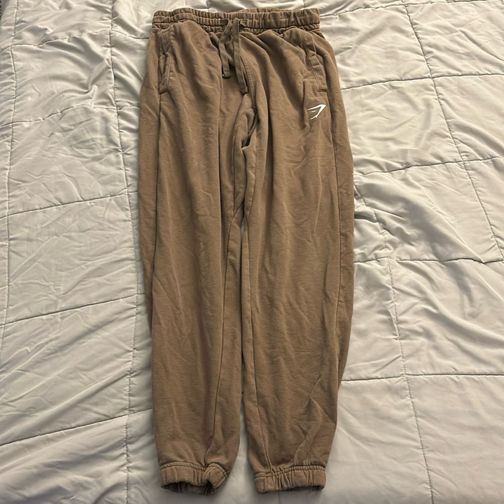 Gymshark Joggers | Medium | Brown | Good Condition